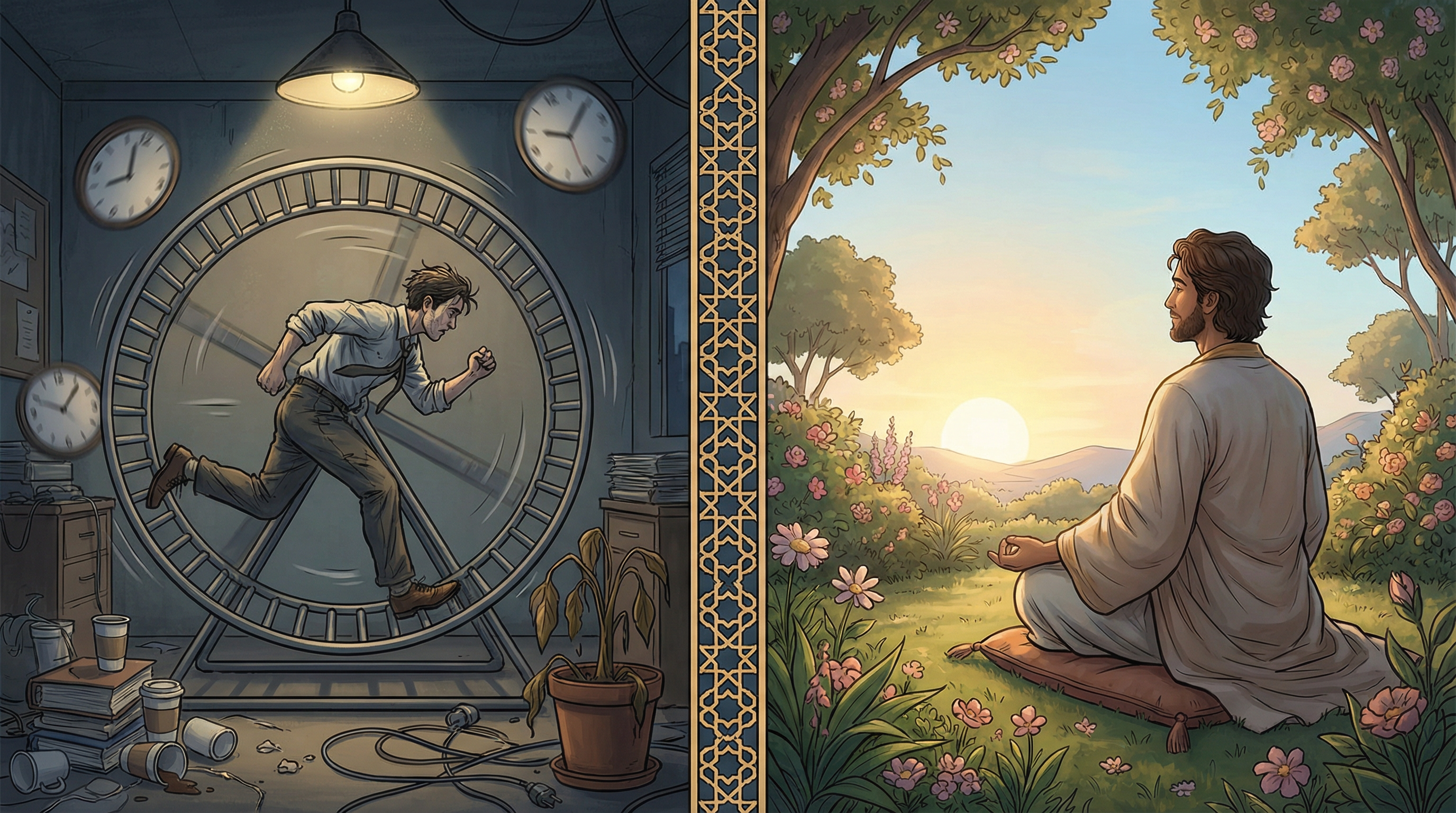 Hustle Culture vs. Barakah Culture